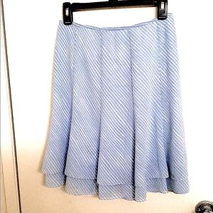 Tahari Layered Mini Skirt